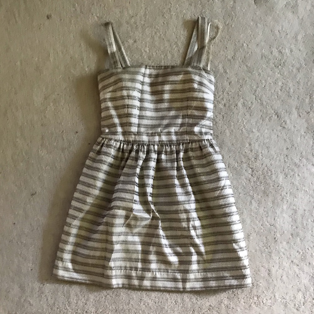 Rachel woven metallic dress size 4